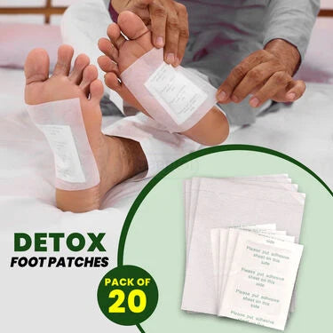 Deep Cleaning Detox Foot Patches Pack of 20