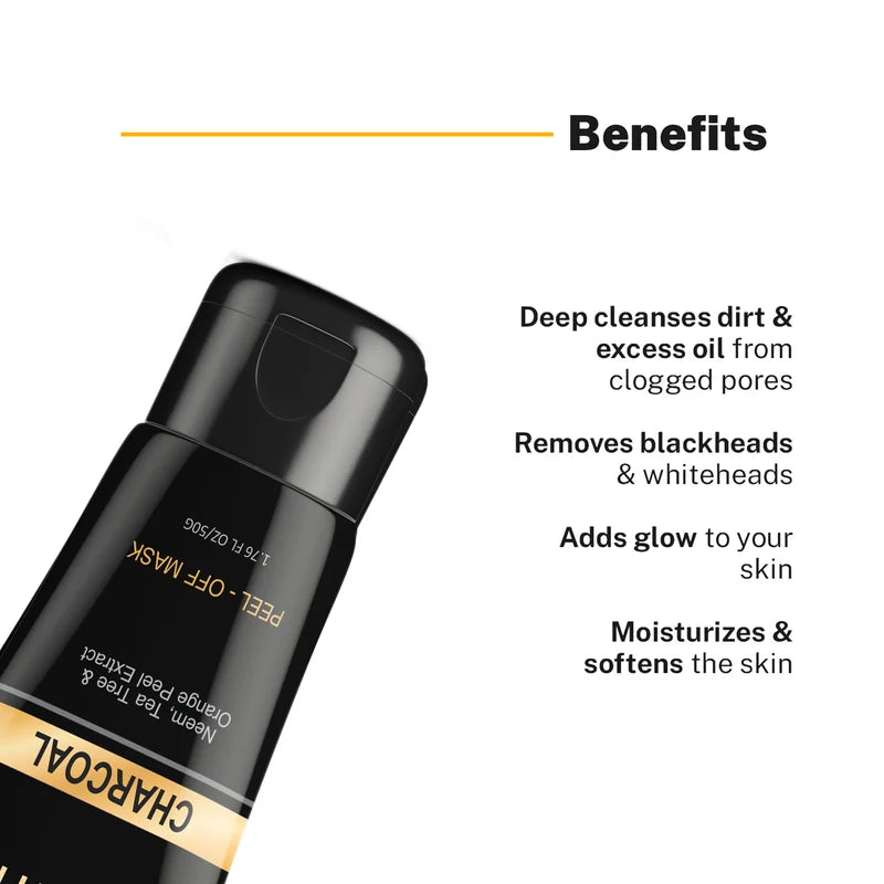 Charcoal Peel Off Mask 50% Off